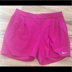 Nike Womens Flex Woven Golf Shorts Fucshia
